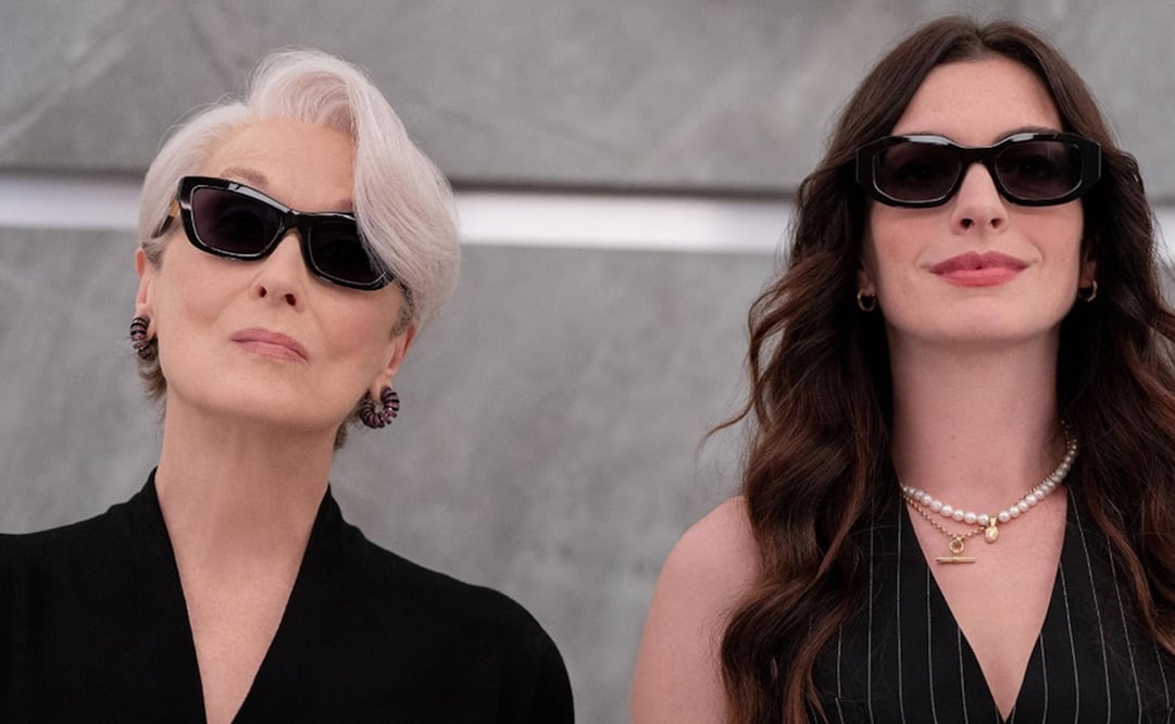 Meryl Streep y Anne Hathaway en "El diablo viste a la moda" (2026). Foto: IMDb.