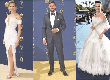 La elegancia brilla en los Emmy