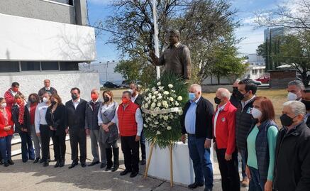 Conmemoran natalicio de Rodolfo Torre en sede del PRI de Tamaulipas