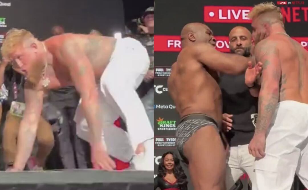 Video revela lo que provocó que Mike Tyson le pegara tremenda cachetada a Jake Paul - Fotos: Captura de pantalla