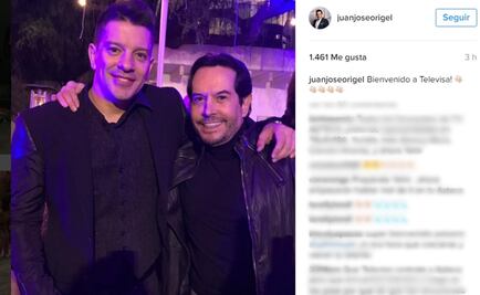 Origel da la bienvenida a Yahir en Televisa