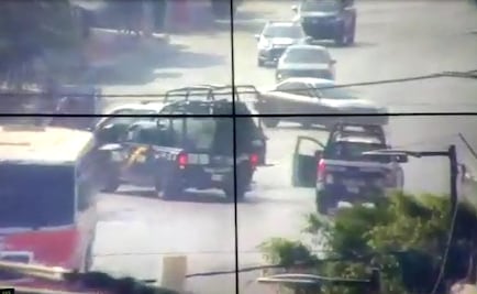 Captan presunta persecución de policías del Edomex a agentes de CDMX