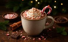 Receta: Prepara chocolate caliente con menta