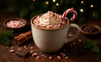 Receta: Prepara chocolate caliente con menta