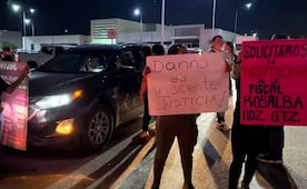 Protesta escala tras vinculación a proceso de Danna Yanina por feminicidio de Dafne Zapata; bloquean Centro de Justicia de Altamira