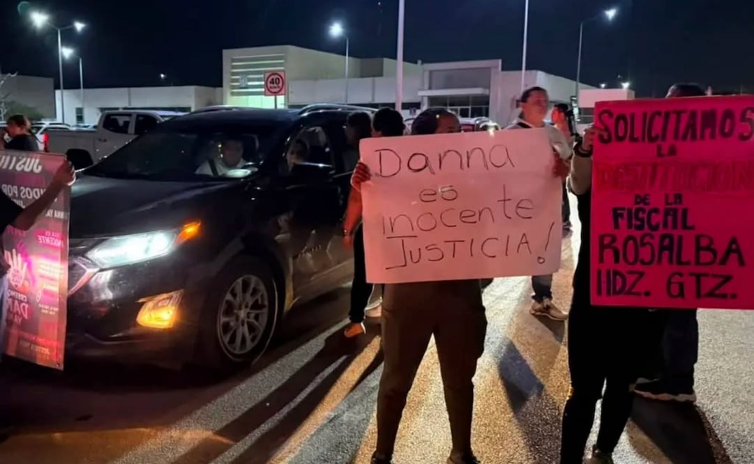 Protesta escala tras vinculación a proceso de Danna Yanina por feminicidio de Dafne Zapata. Foto: Especial