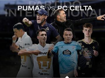 ¿Cuánto cuestan los boletos para el Pumas vs Celta de Vigo?