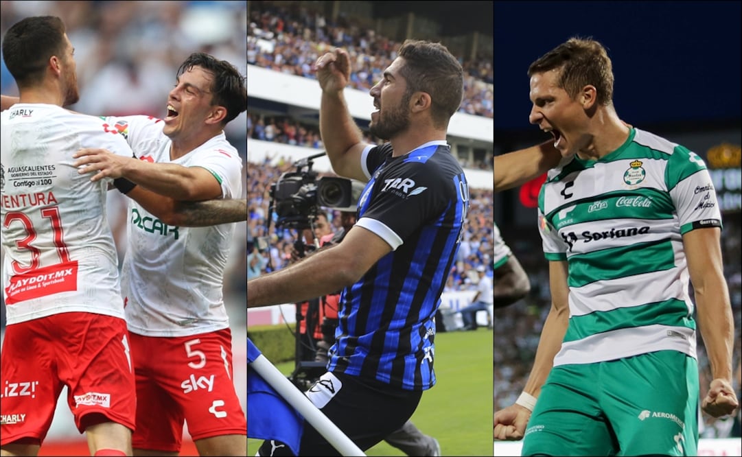 Necaxa, Querétaro y Santos lideran el Apertura 2019. FOTO: ESPECIAL