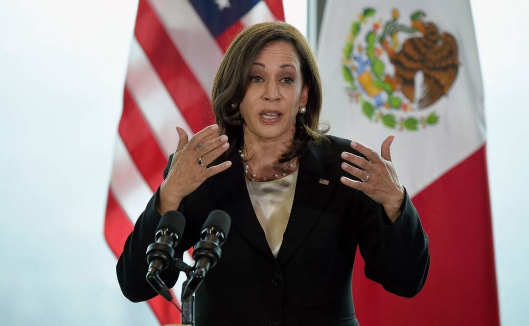 La vicepresidenta de Estados Unidos, Kamala Harris, realizó una visita a México el pasado martes. Foto: AFP
