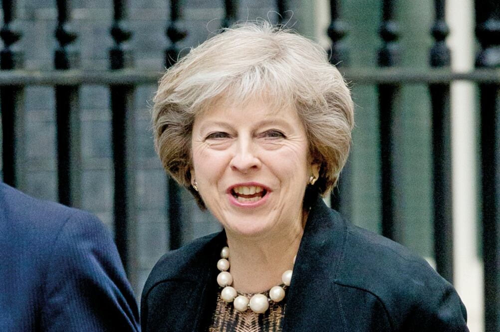 La legisladora británica Theresa May (Archivo)