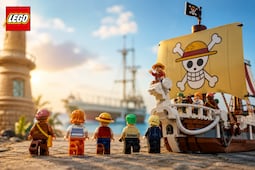 Fanáticos de One Piece ya pueden construir sus propias aventuras con la nueva colección de LEGO®