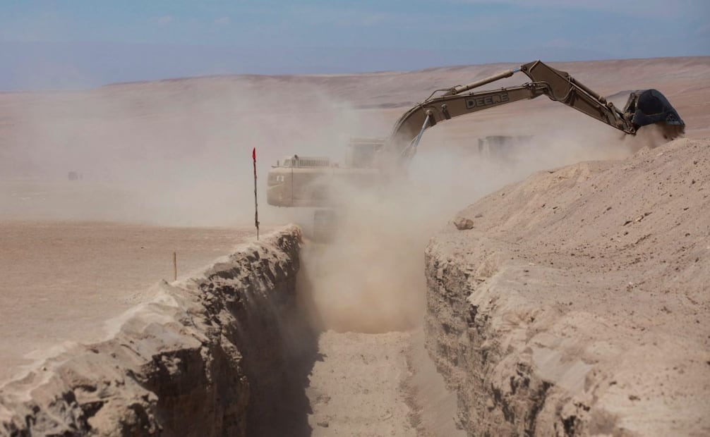 Frontera de Chile y Perú. (16/03/26) Foto: AFP