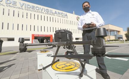 Con drones logran desarticular bandas de robo a transporte público