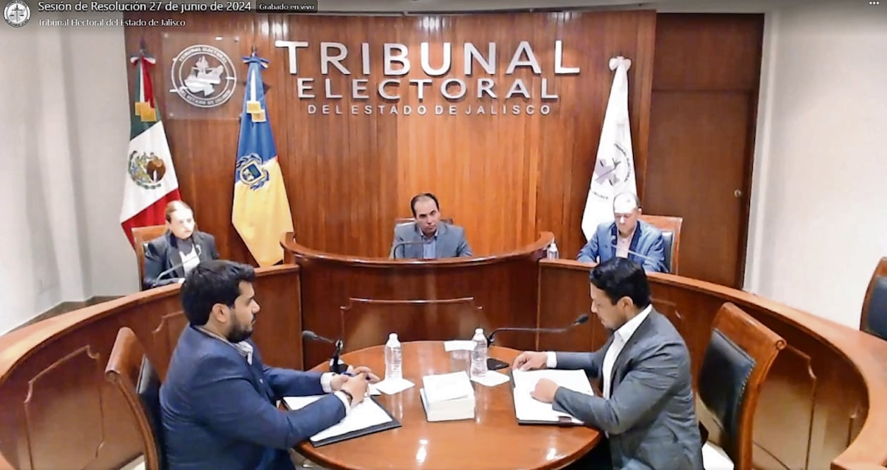El Tribunal Electoral del Estado de Jalisco sesionó este jueves y avaló que se realice el voto por voto. Foto: Especial