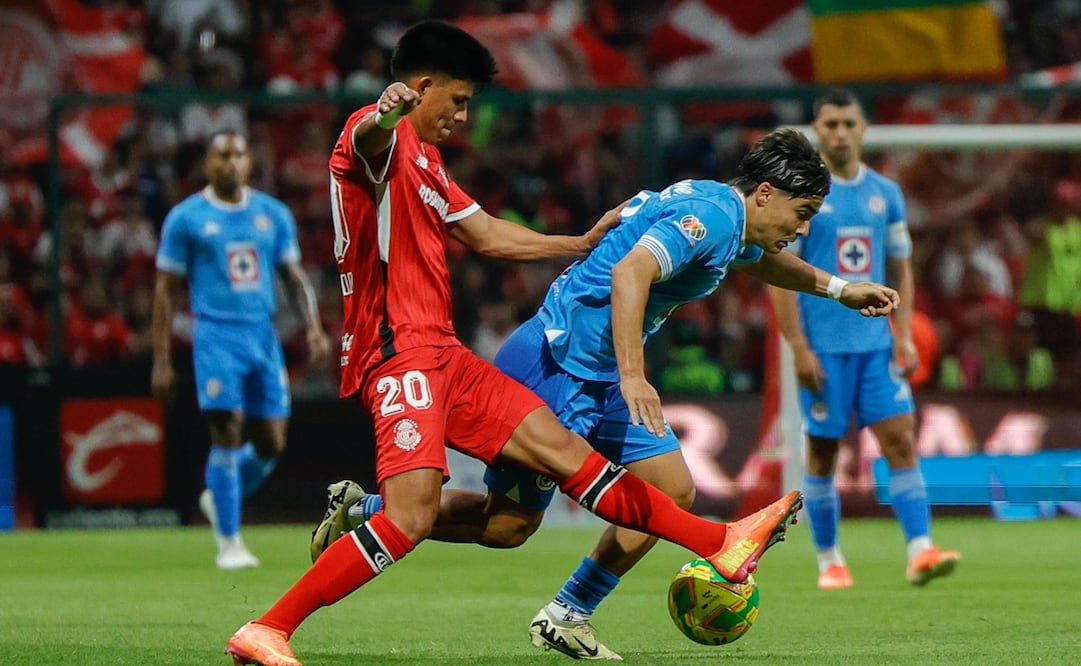 Luka Romero y Jesús Gallardo en la Jornada 17 del Clausura 2025 - Foto: Imago7
