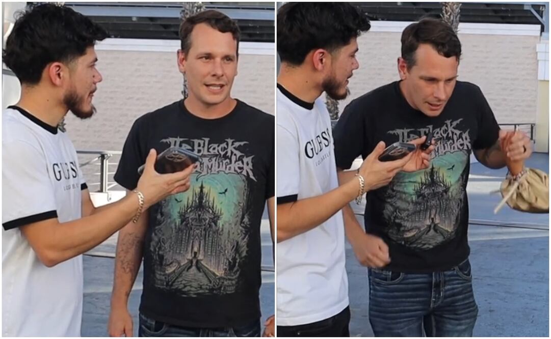 TikToker ofrece 1 dólar a gringo por cada palabra que sepa; termina cantando "La chona"