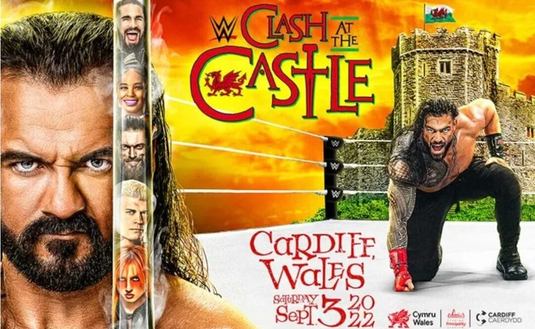 Promocional de WWE Clash At The Castle - FOTO: WWE