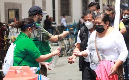 Por Covid-19, instalan 48 filtros sanitarios más en el Centro Histórico de la CDMX