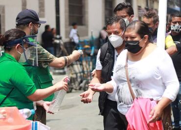 Por Covid-19, instalan 48 filtros sanitarios más en el Centro Histórico de la CDMX