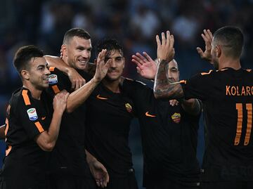 La Roma con Héctor Moreno de cambio derrota al Hellas Verona