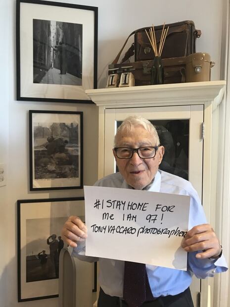Tony Vaccaro, el fotógrafo que sobrevivió la Segunda Guerra Mundial y el Covid-19