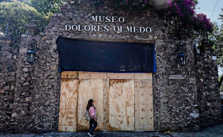 El Museo Dolores Olmedo tiene cinco años cerrado. Foto: Gabriel Pano / EL UNIVERSAL