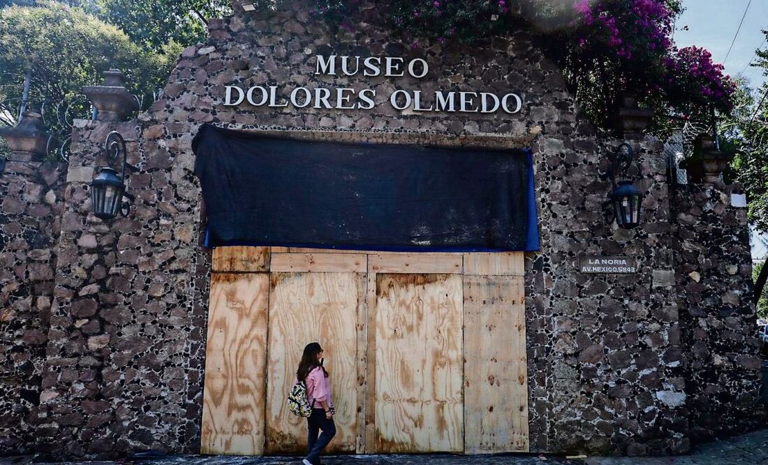 El Museo Dolores Olmedo tiene cinco años cerrado. Foto: Gabriel Pano / EL UNIVERSAL