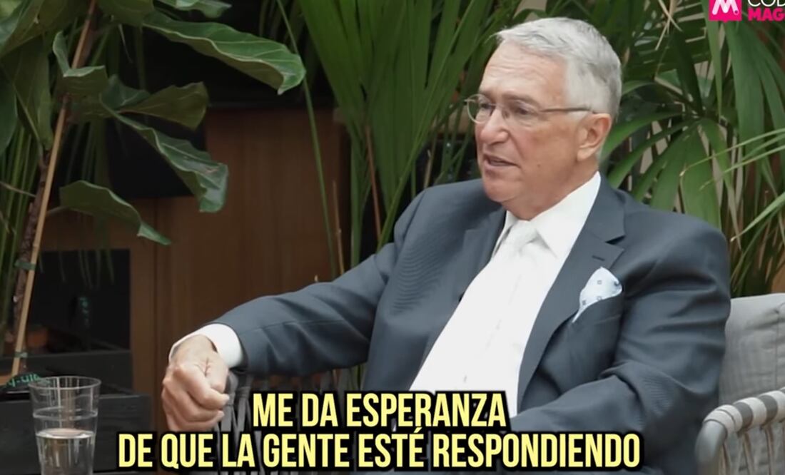El empresario volvió a encender la conversación política en redes sociales. Foto: YouTube