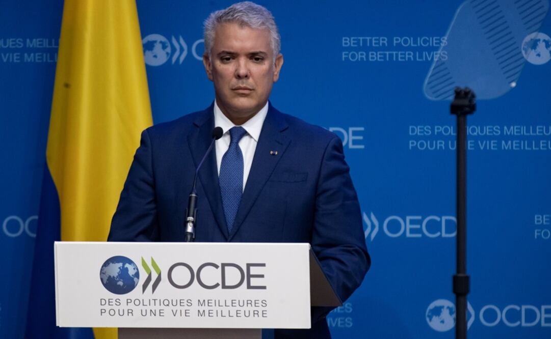 Secretario general de la Organización para la Cooperación y el Desarrollo Económicos (OCDE) Mathias Cormann.  Foto: EFE