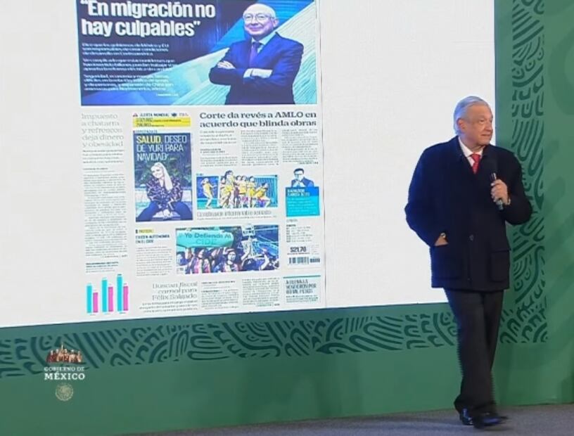 La mañanera de AMLO, 15 de diciembre, minuto a minuto