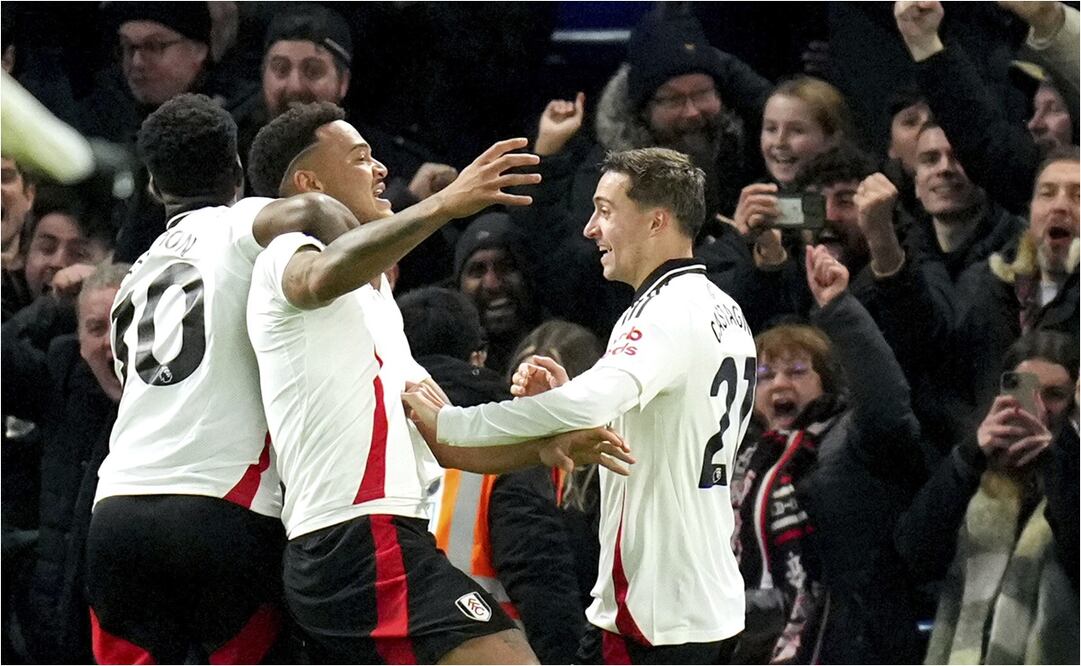 FOTO: AP - Fulham viene de atrás y derrota al Chelsea