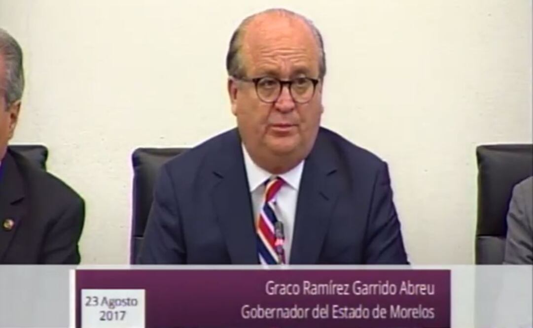 Comparece gobernador de Morelos en Senado por socavón en el Paso Exprés