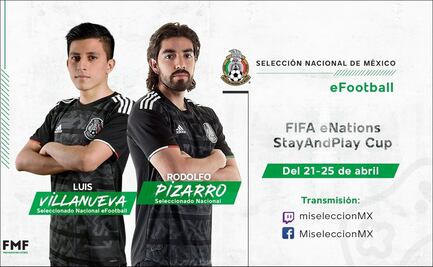 Rodolfo Pizarro representará a México en torneo de eSports