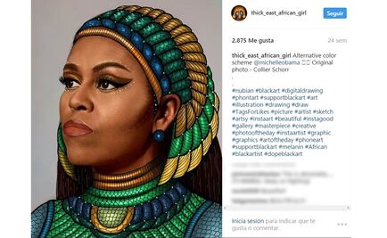 Autor de mural de Michelle Obama niega plagio