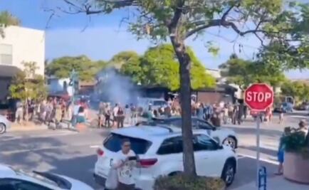 Operativo de "la migra" en restaurante en San Diego se sale de control; agentes arrojan granadas de humo