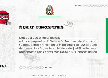 ¿Te desvelaste? La Selección Mexicana emite "justificante" en Twitter