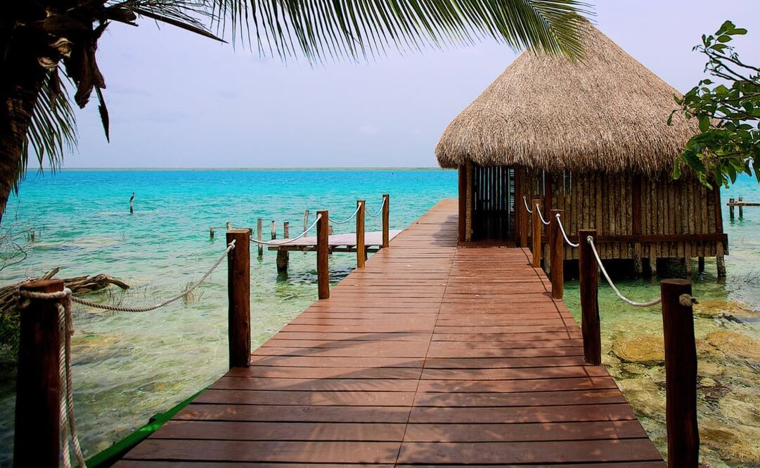 Hotel Rancho Encantado, en el Pueblo Mágico de Bacalar. Foto: Rancho Encantado