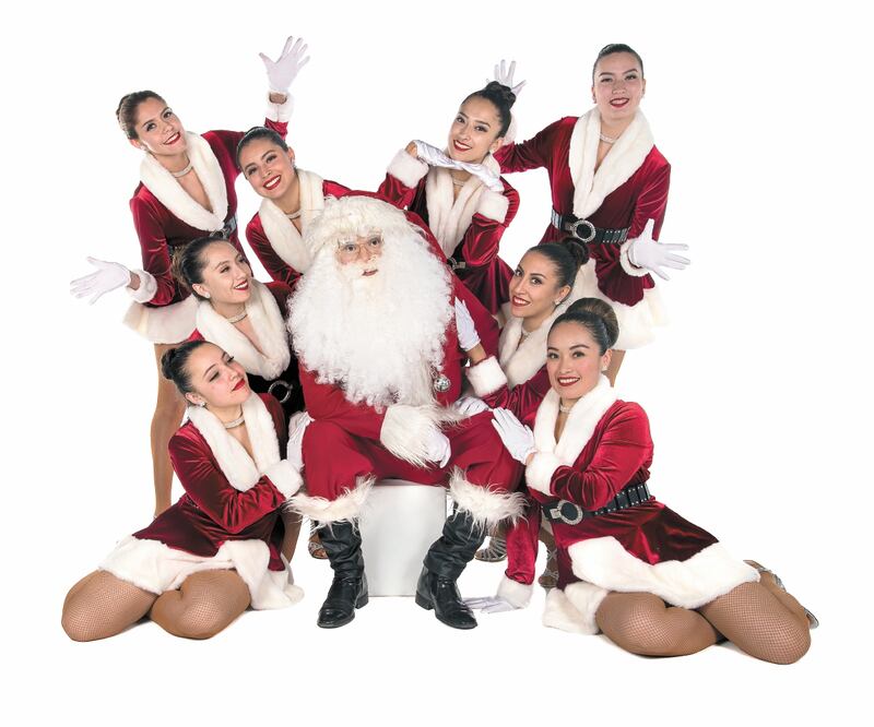 El show cuenta con un Santa Claus que es un mediador con el público. Foto/JUAN BOITES. EL UNIVERSAL