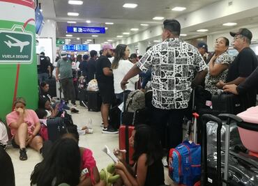 Apagón informático mundial provoca caos en aeropuertos de varios estados del país; reportan retrasos y cancelación de vuelos