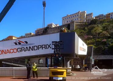 GP de Mónaco: Así se transforma la ciudad para recibir la carrera de F1