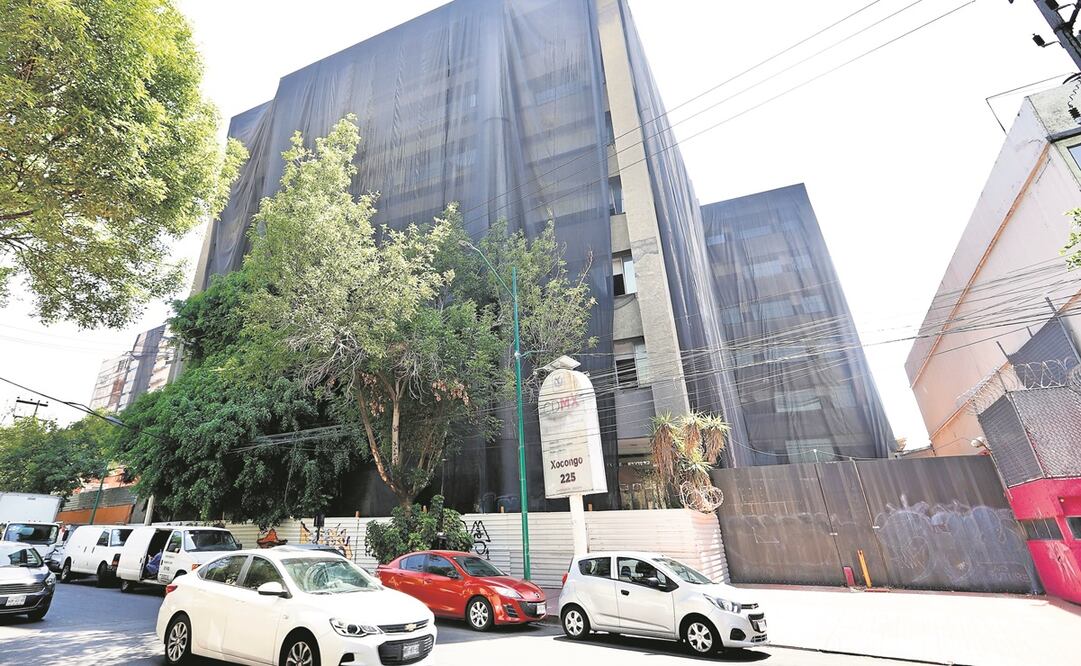 El edificio de Xocongo 225 albergó a la Secretaría de Salud capitalina. Foto: Berenice Fregoso/ El universal