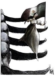 Mujeres a salto de bigotes