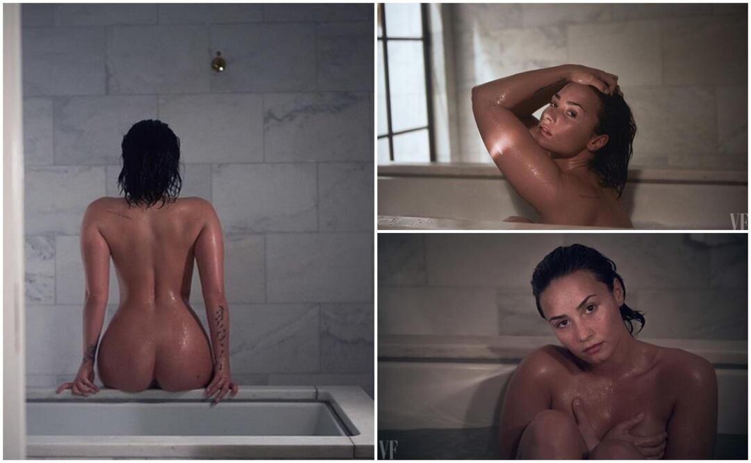 "Quiero mostrar el lado de mí que es real, eso es liberador, eso es libertad", reveló. FOTOS: Instagram Demi Lovato/Vanity Fair