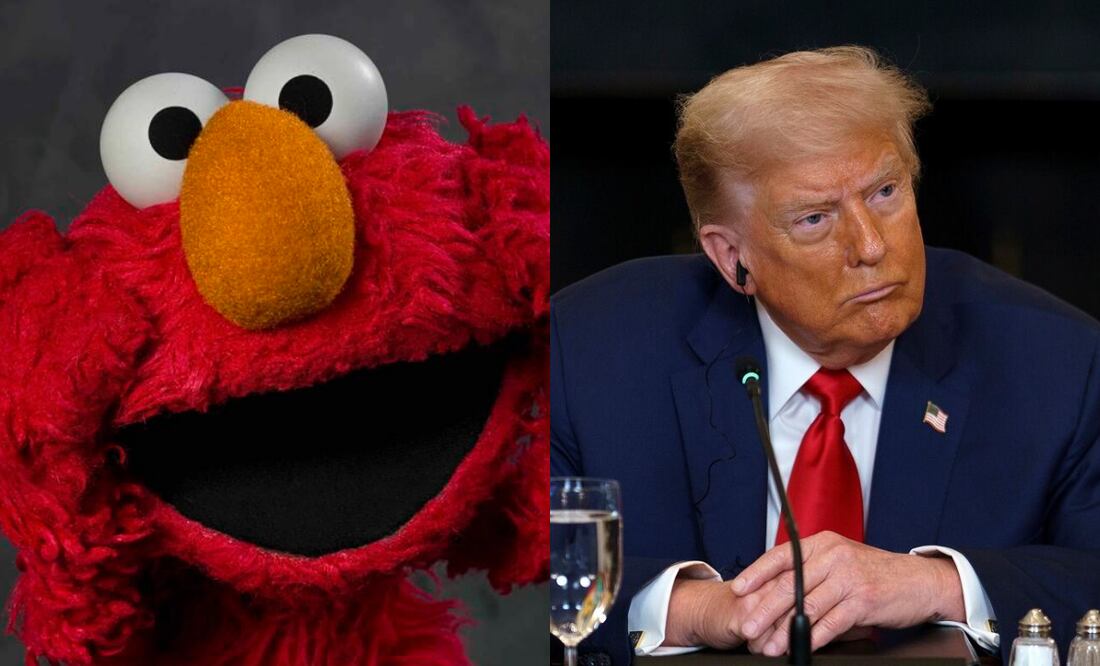 La cuenta oficial de Elmo en X fue vulnerada y utilizada para publicar mensajes dirigidos a Donald Trump y relacionados con el caso Epstein. Foto: EFE y archivo / EL UNIVERSAL