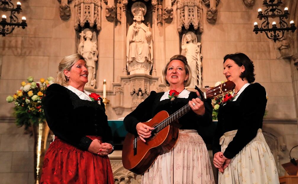 Los mejores villancicos para las fiestas decembrinas. Foto: AP/Julie Jacobson