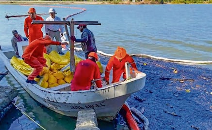Suspenden bombeo de agua en Tuxpan tras derrame