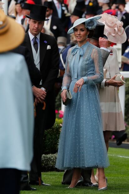 El look veraniego de Kate Middleton en Ascot 2019