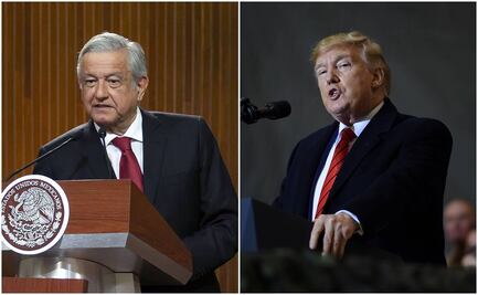 Unas cachetadas de AMLO a Trump
