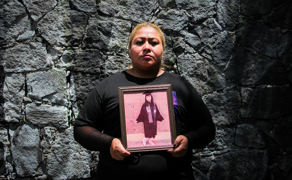 Dulce Lizeth Contreras Plata, madre de Fernanda Michelle, asesinada en un ataque armado el 5 de enero del 2025 en  Valle de Chalco, Edomex. Foto: Brenda Martinez/EL UNIVERSAL