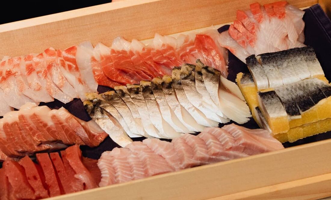 Variedad de nigiris. Foto: Cortesía.